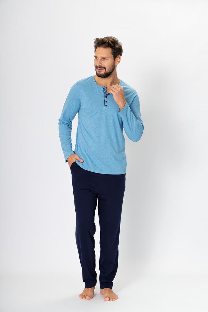 M-MAX PIŻAMA MĘSKA ANATOL 503/1 503/2 - KOLEKCJA HOTBERG 2023