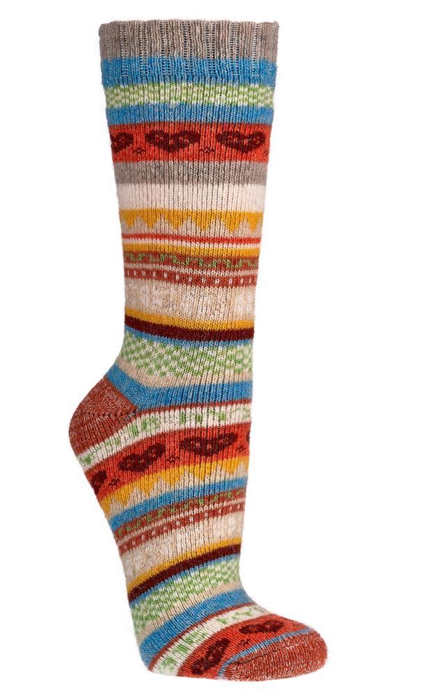 RISOCKS SKARPETKI WEŁNIANE SOCKS 4 FUN KOLOROWE CIEPŁE ART. W2199