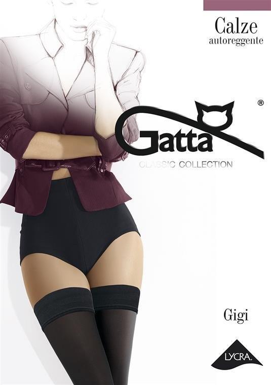 GATTA GIGI - POŃCZOCHY Z KORONKĄ, GŁADKIE 60 DEN