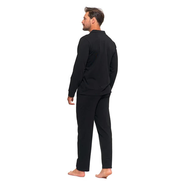 MORAJ PIŻAMA MĘSKA ZAPINANA NA GUZIKI PLUS SIZE PDM5400-003 - AW2024/25
