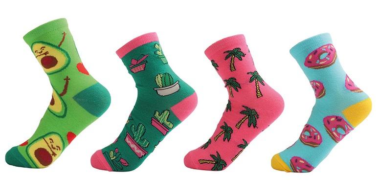 BE SNAZZY SKARPETY Z WZORAMI SK-06 GIRL