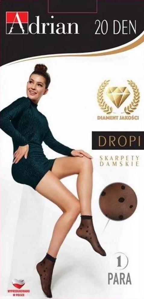 ADRIAN SKARPETY WZORZYSTE DROPI 20 DEN