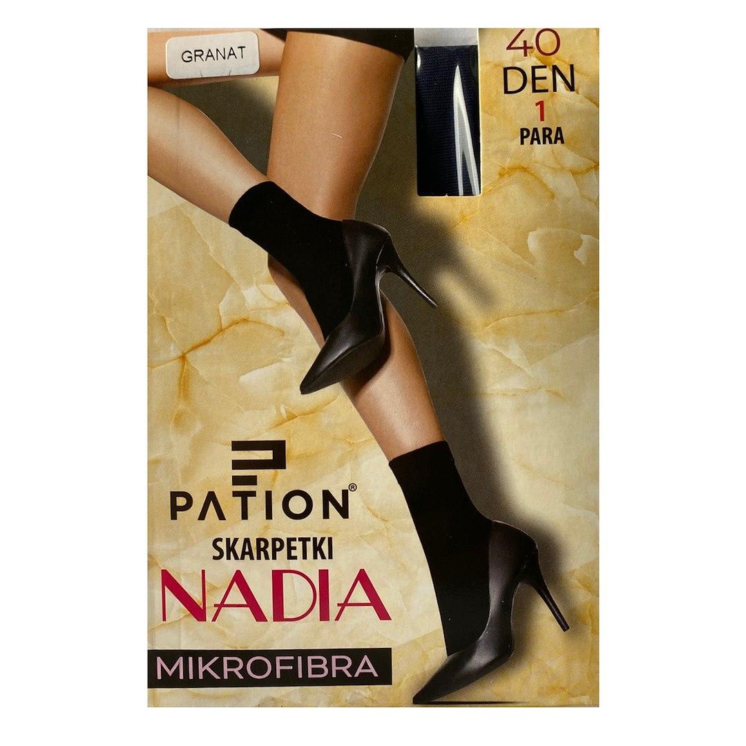 RAJ-POL SKARPETKI PATION MIKROFIBRA 40 DEN GRANAT 1-PAK 742370