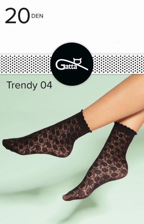 GATTA TRENDYLINE SOCKS - SKARPETKI DAMSKIE WZORZYSTE 000.96T - TRENDY 2024