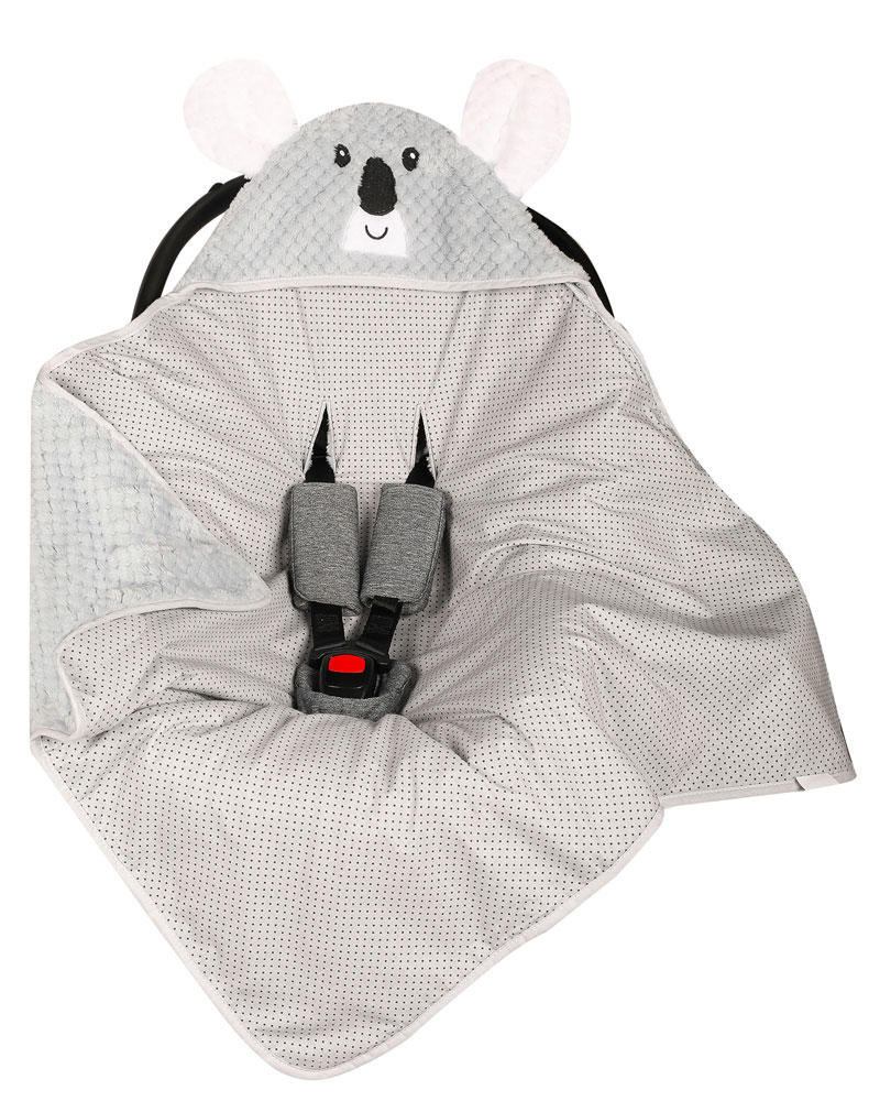 DUETBABY KOCYK ZAWIJAK DO FOTELIKA ANIMALS kod 699