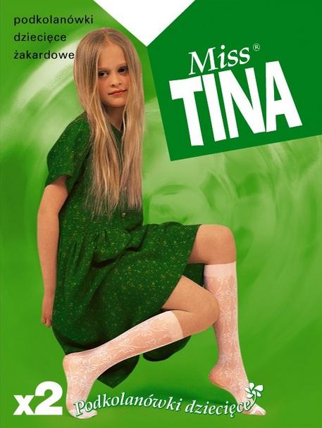 LADY TINA PODKOLANÓWKI MISS TINA ŻAKARD 40 DEN
