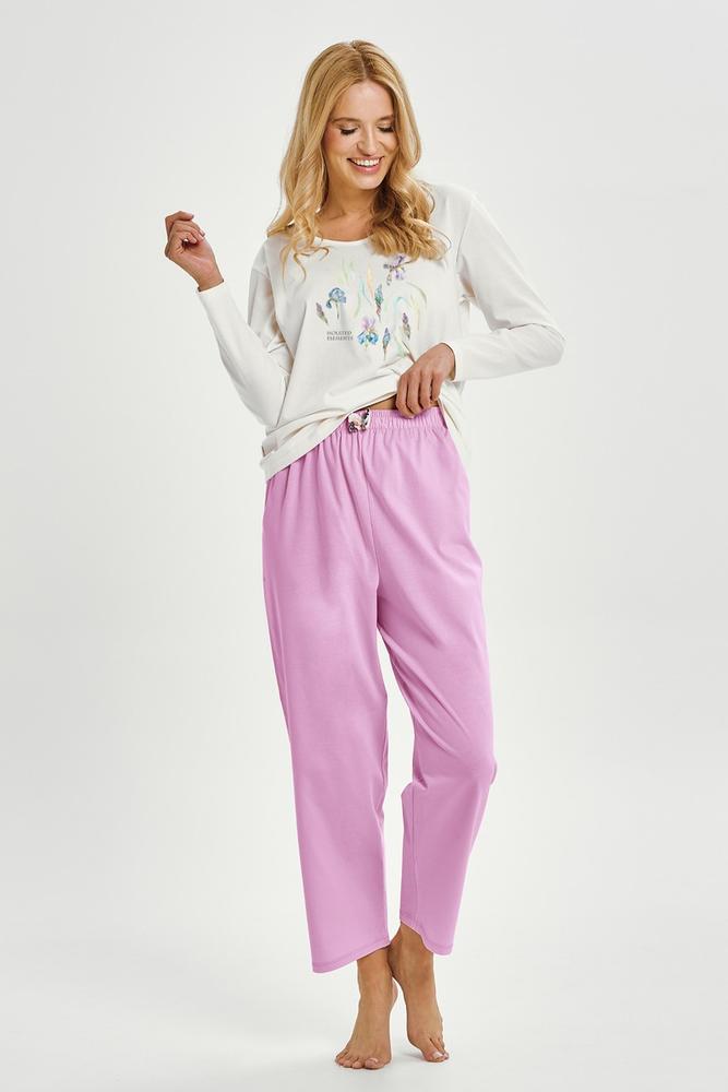 TARO 3459 PIŻAMA DAMSKA DŁUGA MONICA S-XL KOLEKCJA AW25/26