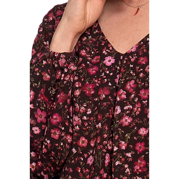 MORAJ KOSZULA DAMSKA Z BUFIASTYMI RĘKAWAMI OKD3300-004