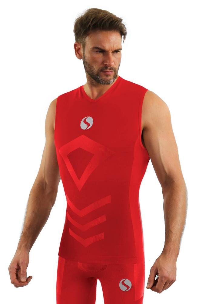 SESTO-SENSO MENS TANK TOP CL 38 - KOSZULKA TERMOAKTYWNA SZEROKIE RAMIĄCZKO