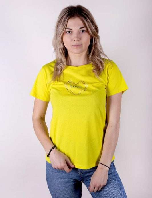 YO PKK-0079K PODKOSZULKA T-SHIRT DAMSKI LOVE - WL 2022