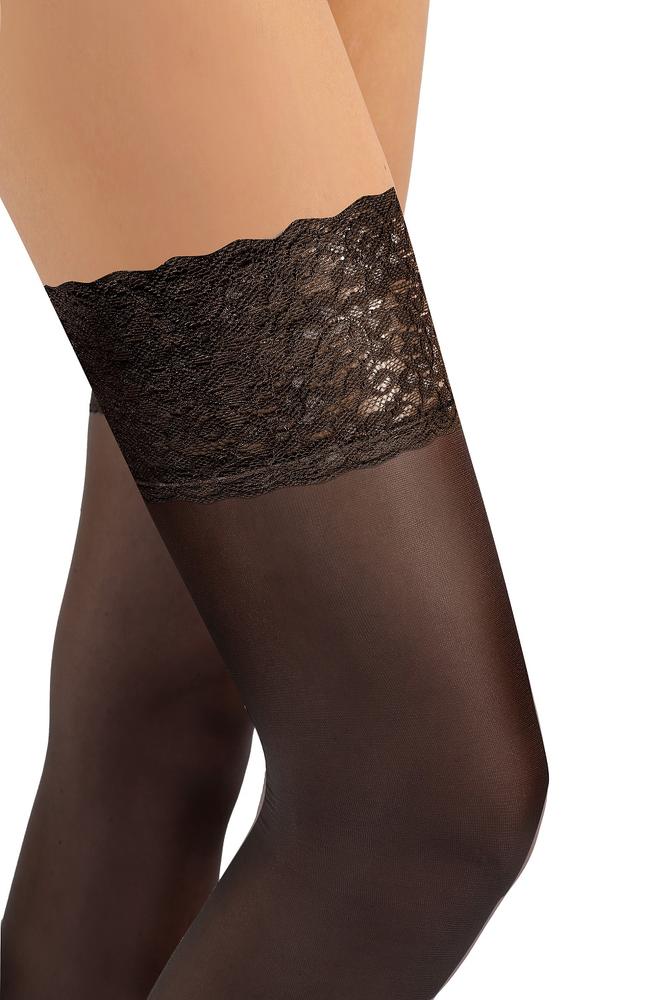 SESTO-SENSO POŃCZOCHY SAMONOŚNE ROMANTICA 15 DEN R013, PÓŁMATOWE