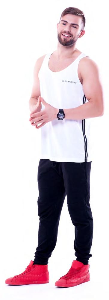 MEWA TANK TOP MĘSKI BASKET 6096, JAMES BRADLEY SPORT LINE