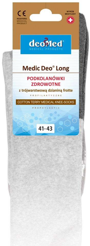 JJW PODKOLANÓWKI MEDIC DEO LONG Z TRÓJWARSTWOWĄ FROTTE
