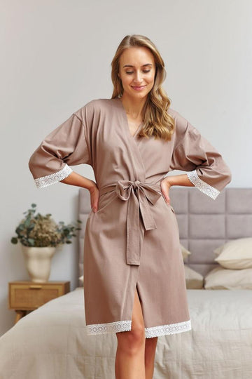SZLAFROK DAMSKI SWW.7461 BEIGE WL26