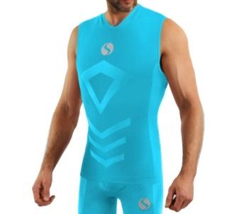 SESTO-SENSO MENS TANK TOP CL 38 - KOSZULKA TERMOAKTYWNA SZEROKIE RAMIĄCZKO
