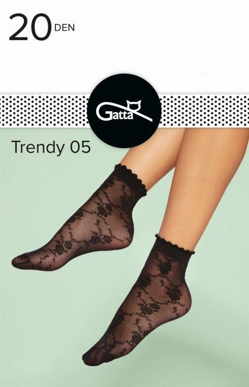 GATTA TRENDYLINE SOCKS - SKARPETKI DAMSKIE WZORZYSTE 000.96T - TRENDY 2024
