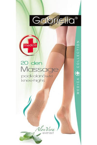 PODKOLANÓWKI MEDICA MASSAGE 20 DEN CODE 502