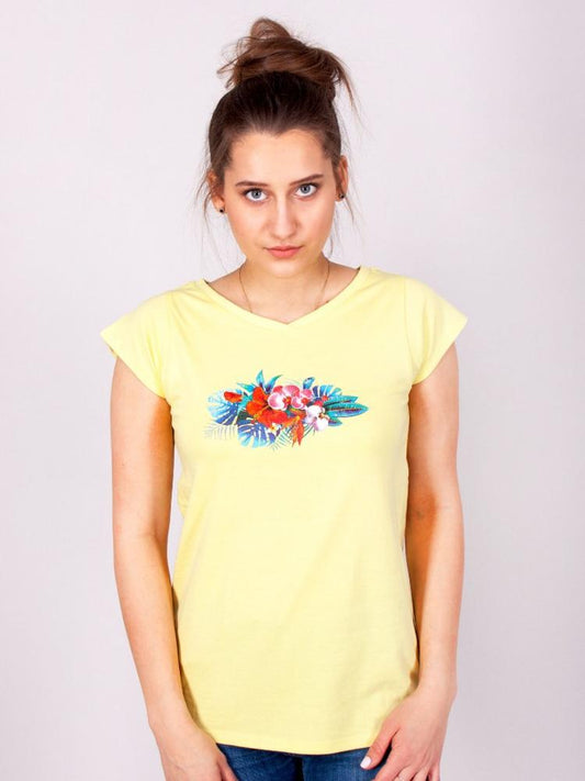 YO PKK-0062K PODKOSZULKA T-SHIRT DAMSKI BUKIET - WL 2022