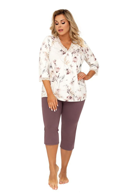 DONNA PIŻAMA BELINDA 3/4 PLUS SIZE
