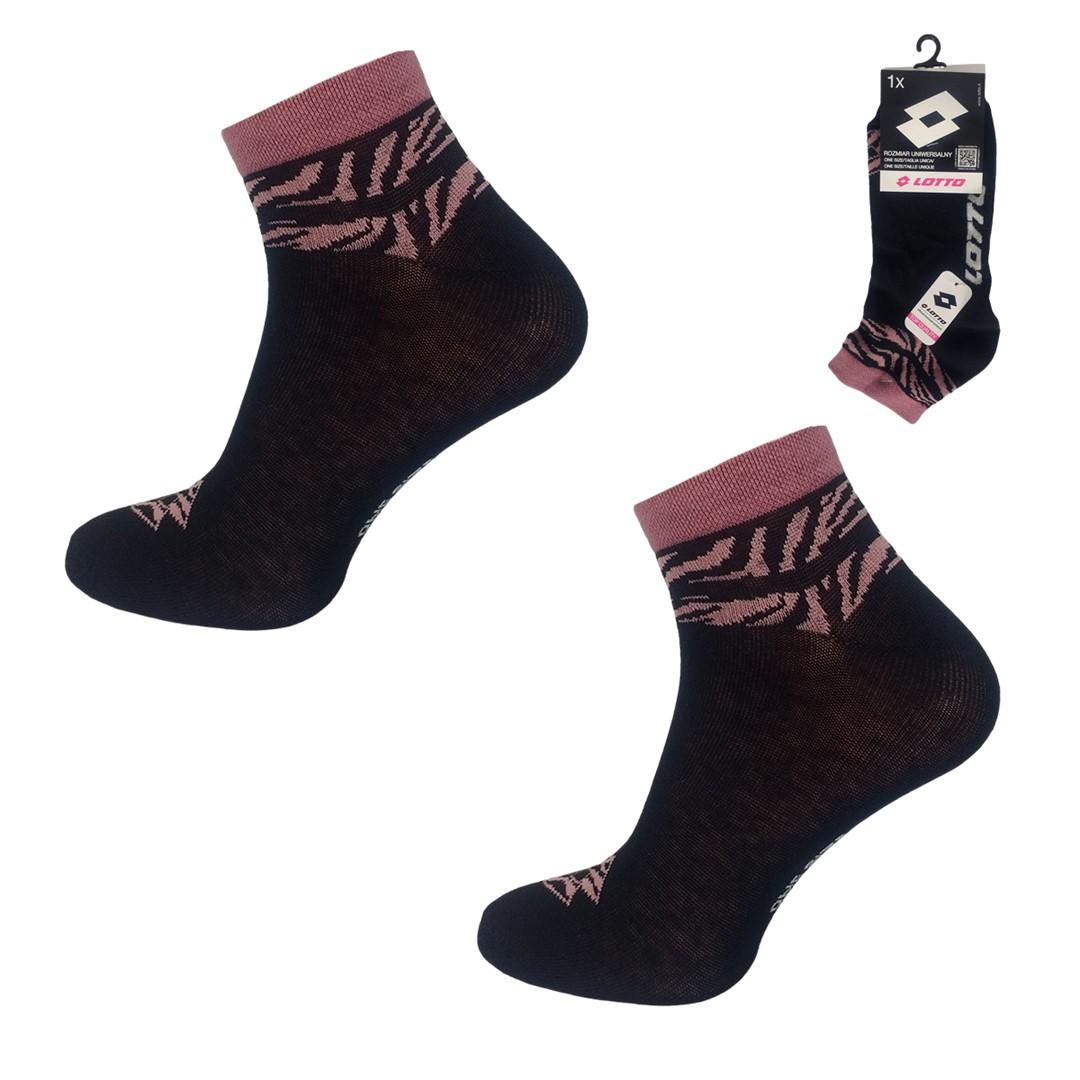 RAJ-POL SKARPETA LOTTO QUAD_11ASSRT ONESIZE BLACK 3 1-PAK 480190