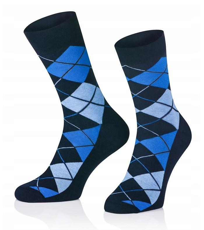 INTENSO ELEGANCKIE SKARPETY WE WZORY ART. 1917 CASUAL