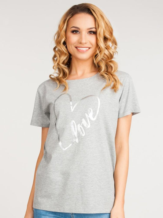 YO PKK-0091K PODKOSZULKA T-SHIRT DAMSKI SERCE LOVE - WL 2022