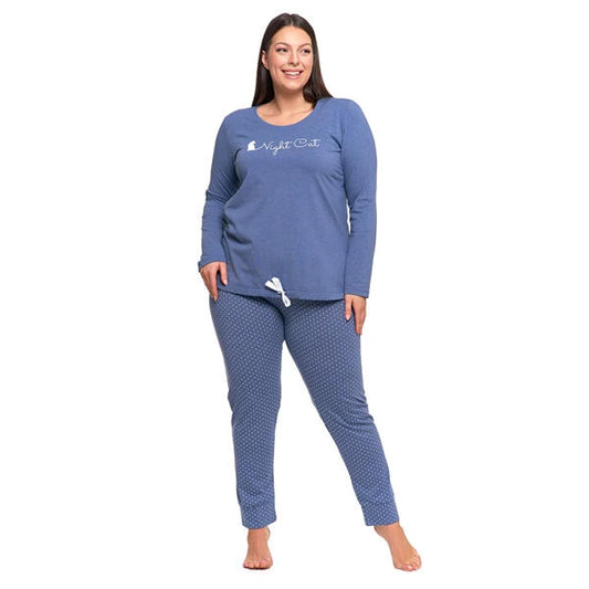 MORAJ PIŻAMA NOCNA DAMSKA PLUS SIZE PDD5800-003 - AW2024/25
