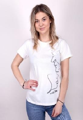 YO PKK-0071K PODKOSZULKA T-SHIRT DAMSKI WITH LOVE  - WL 2022