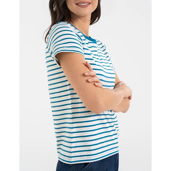 MORAJ T-SHIRT DAMSKI W PASKI BD1300-521