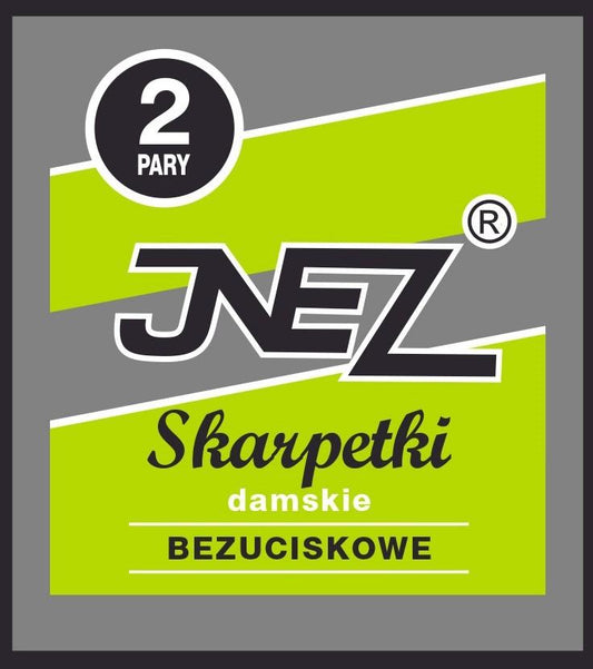 INEZ SKARPETKI DAMSKIE ELASTIL 20 DEN 2 PARY WOREK