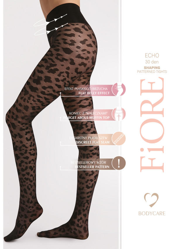 F5005 - RAJSTOPY ECHO 30 DEN - SS 24 TANGO BRAWO FIORE
