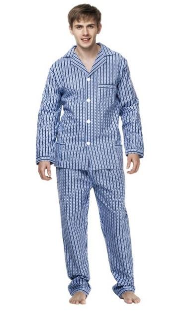 KUBA PIŻAMA MĘSKA ROZPINANA FLANELA R.4XL-5XL