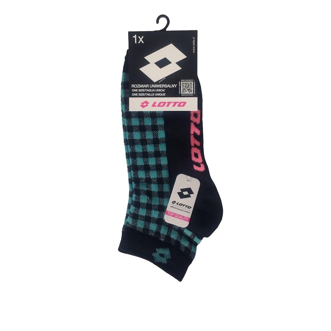 RAJ-POL SKARPETA LOTTO QUAD_12ASSRT ONESIZE BLACK 2 1-PAK 489025