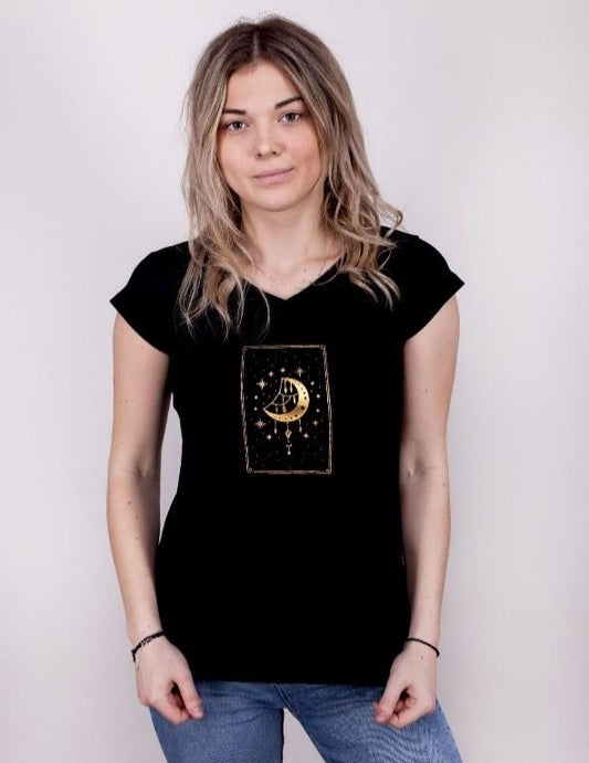 YO PKK-0075K PODKOSZULKA T-SHIRT DAMSKI KSIĘŻYC - WL 2022