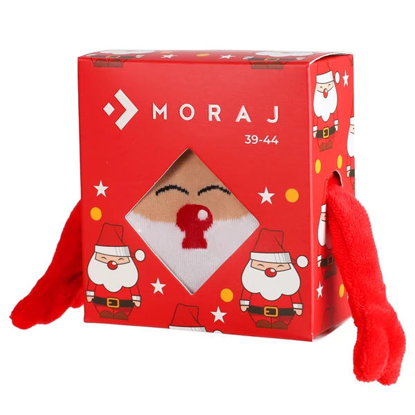 MORAJ SKARPETKI DAMSKEI ŚWIĄTECZNE W PUDEŁECZKU CSLS250-028