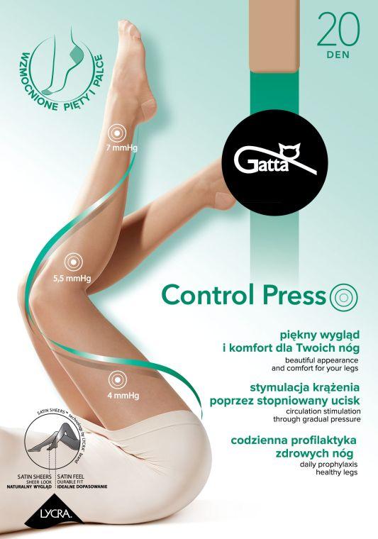 GATTA CONTROL PRESS - RAJSTOPY DAMSKIE 000.47T - ostatnie sztuki