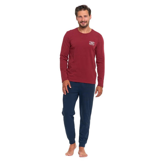 MORAJ PIŻAMA MĘSKA PLUS SIZE PDM5100-008 AW2024/25
