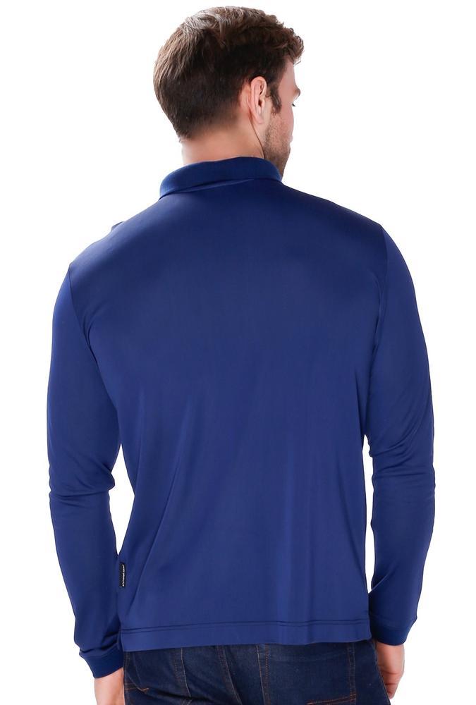 MEWA KOSZULKA MĘSKA POLO ZIP LONG 6423 JAMES BRADLEY