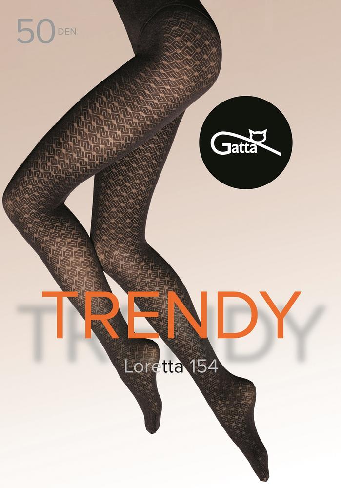GATTA LORETTA 150, 151, 152, 153, 154 - RAJSTOPY DAMSKIE WZORZYSTE 50 DEN - 000.861 - TRENDY 24/25
