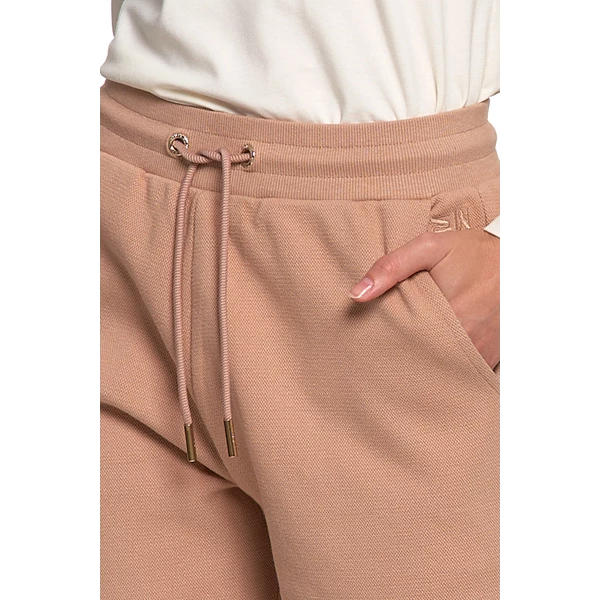 MORAJ DAMSKIE SPODNIE DRESOWE OCIEPLANE Z WYSOKIM STANEM OSD4000-001