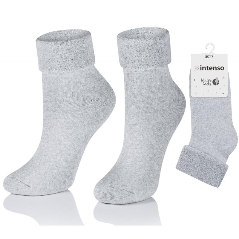 INTENSO SKARPETKI BEZUCISKOWE DAMSKIE FROTTE WINTER ART. 0457 (Stary Symbol 1320)