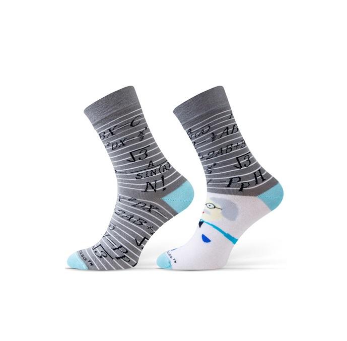 SESTO-SENSO FINEST COTTON DŁUGIE SKARPETKI - DUO (1 PARA - DWIE RÓŻNE SKARPETKI)