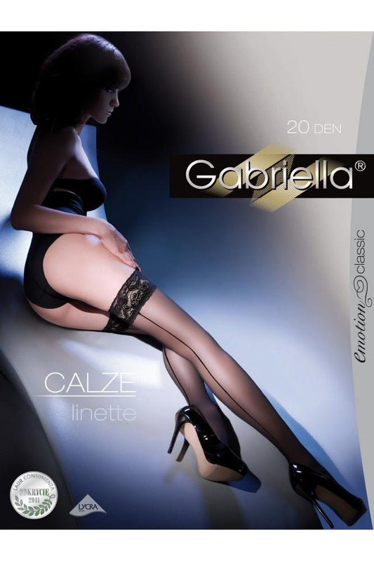 GABRIELLA POŃCZOCHY SAMONOŚNE CALZE LINETTE 20 DEN CODE 203