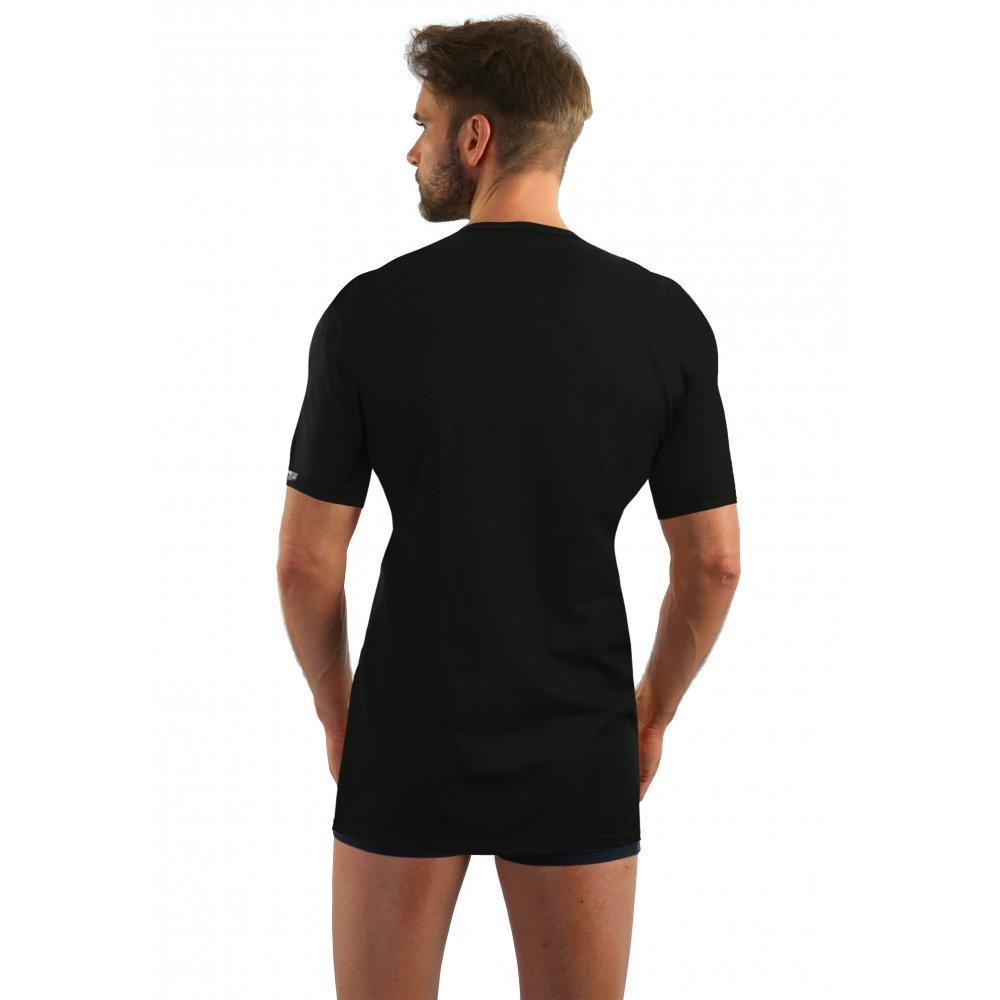 SESTO-SENSO COBRA KOSZULKA KLASYCZNY T-SHIRT MĘSKI BAWEŁNIANY