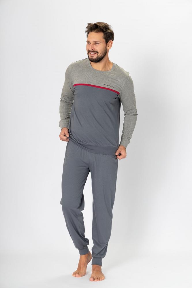 M-MAX PIŻAMA MĘSKA KASJAN 360/1 360/2 - KOLEKCJA HOTBERG 2023