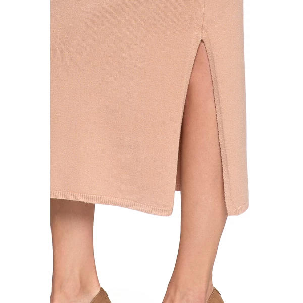 MORAJ DAMSKA SPÓDNICA SWETERKOWA MIDI Z ROZCIĘCIEM SD3000-002