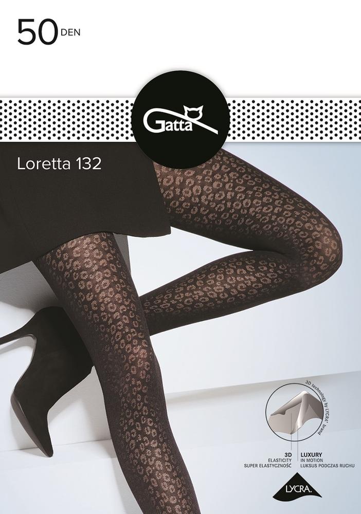 GATTA LORETTA 132, 133, 134, 135, 136, 137, 138, 139 - RAJSTOPY DAMSKIE WZORZYSTE 50 DEN 000.861 - AW2021