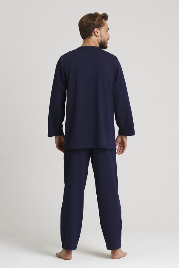 GUCIO PIŻAMA MĘSKA ROZPINANA DŁ.R, DŁ.S, PM 07 4XL-5XL (348314)