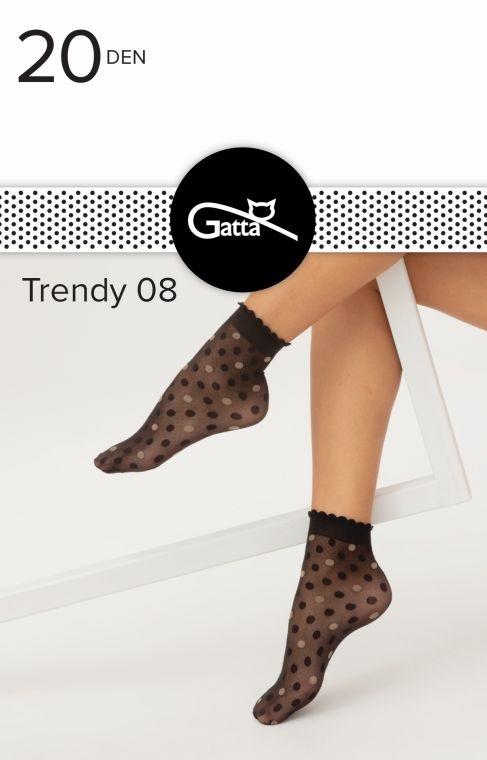 GATTA TRENDYLINE SOCKS - SKARPETKI DAMSKIE WZORZYSTE 000.96T - TRENDY 2024