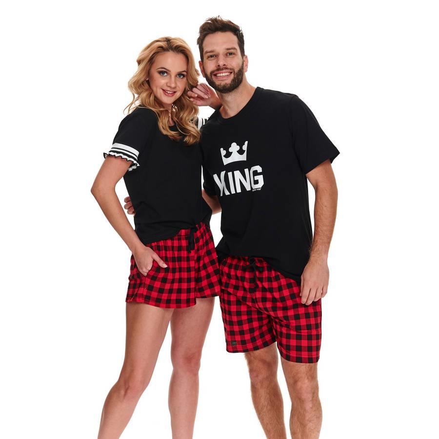 DOCTOR-NAP PIŻAMA MĘSKA KING, KRÓTKIE SZORTY PMB.9952 - AW2020